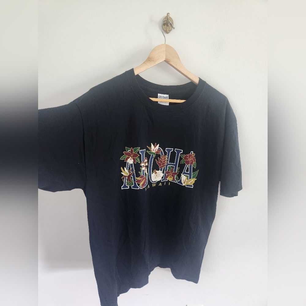 Vintage Aloha Hawaii Graphic Tee Size Large